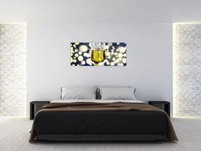 Tablou cu șampanie (120x50 cm)