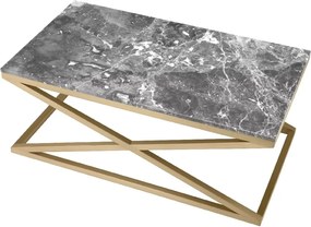 Masuta de cafea design LUX Criss Cross 120x70cm