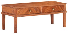vidaXL Comodă TV, 110x40x41 cm, lemn masiv de acacia