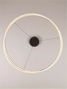 Lustra LED CCT moderna cu telecomanda OPEHLIA negru
