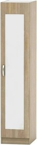 Dulap cu oglinda BETTY 2 BE02-005-00, stejar sonoma, PAL melaminat, cu