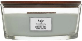 Lumânare parfumată WoodWick Lavender & Cedar,453 g