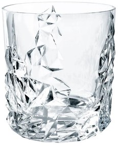 Set 4 pahare pentru whiskey din cristal Nachtmann Sculpture Whisky Tumbler, 365 ml