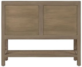Comoda, natur, din lemn de bayur si rattan, Seraphine