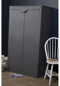 Șifonier gri din material textil 90x160 cm Dara – Premier Housewares