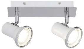 Plafoniera cu 2 spoturi directionabile pentru baie IP44 Steve 5498 RX
