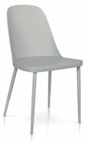 Set 4 scaune GOCCIA -HORECA-POLIPROPILENA - GRI