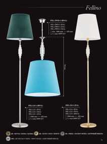 Candelabru 8 brate realizat manual Fellino