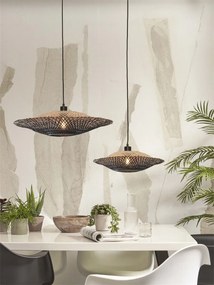 Lustra/Pendul eco din bambus Kalimantan 60cm nat/bl