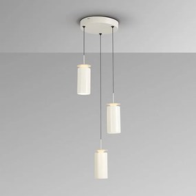Lustra cu 3 pendule ceramice LED Alfara