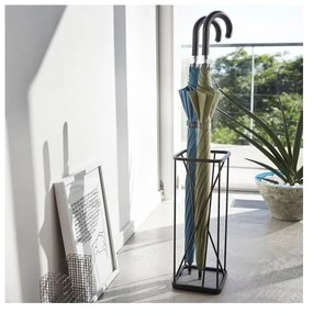 Suport pentru umbrele YAMAZAKI 9 Square, negru