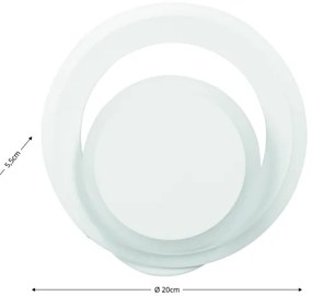 Brilagi - LED Aplica de perete MODERN MINI LED/22W/230V 3000/4000/6000K