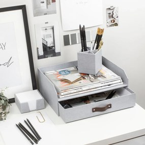 Organizator pentru sertar/pentru documente din carton Walter – Bigso Box of Sweden