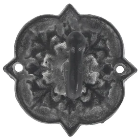 Cuier simplu, din metal, cu 2 agatatori, Bon