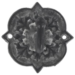 Cuier simplu, din metal, cu 2 agatatori, Bon
