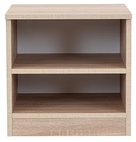 Noptieră Miami deschisă 40x40 cm stejar sonoma-stejar sonoma