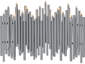 Decorațiune luminoasă gri Note – Star Trading