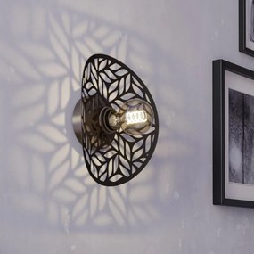 Eglo 44125 - Aplică de perete SWABY 1xE27/60W/230V, bronz