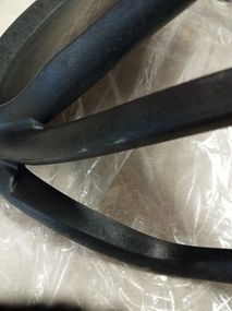 OFERTA Scaun din plastic negru KATO calitatea a II-a