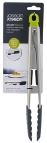 Cleste Joseph Joseph Elevate 10162, 30 cm, Otel inoxidabil, Rezistent la temperaturi de pana la 270 C, Gri/verde