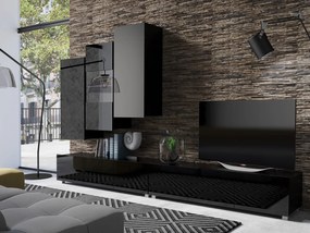 Mobilier living Calabria C17 (Negru) (fără iluminat). 1051665