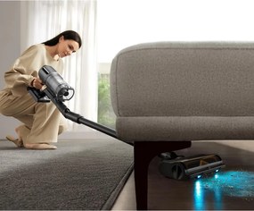 Aspirator verticar fara fir Dreame Z30 VZV17A, 855 W, 310 AW, 150.000 rpm, 3 viteze, 0,6 L, 90 min, HEPA H14, LED, Motor fara perii, Negru