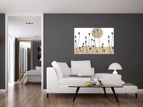Tablou - Pajiște grafică N⁰2 (90x60 cm)