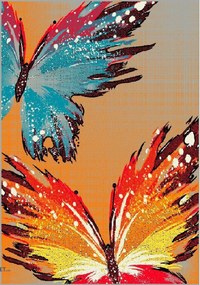Kolibri Fluturi 11278 160, Covor Copii, Multicolor