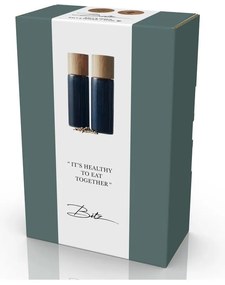 Set de râșnițe de sare și piper albastru închis 2 buc. din ceramică Gastro Blue – Bitz