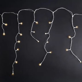 Brilagi - Ghirlandă LED de exterior pentru Crăciun, 400 LED/8 moduri, 23 m, IP44, alb cald