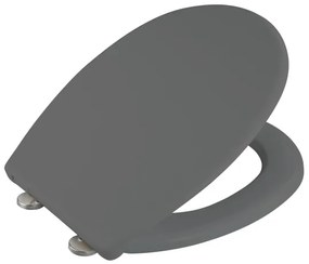 WENKO 24572100-WC Capac WC VORNO NEO 46x37 cm, gri/argintiu