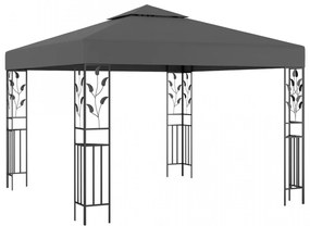 Pavilion, antracit, 3 x 3 m