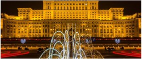 Tablou - Palatul Parlamentului, București, România (120x50 cm)