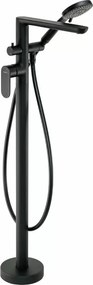 Baterie cada freestanding Deante Alpinia negru