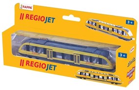 Tren galben RegioJet regional metal/plastic
