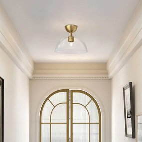 Plafonieră Alora Mood ALM-JUDE-SF-GD-CL JUDE 1xE27/60W/230V d. 30,5 cm alamă