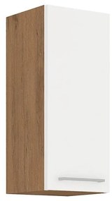 Dulap superior de bucătărie 30 G-72 1F Woody (Stejar lancelot + Alb lucios). 1070034