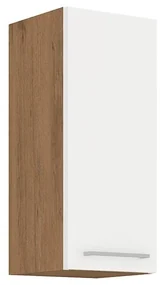 Dulap superior de bucătărie 30 G-72 1F Woody (Stejar lancelot + Alb lucios). 1070034