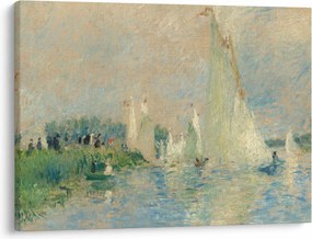 Tablou - Auguste Renoir, Regatta at Argenteuil, reproducere (70x50 cm)