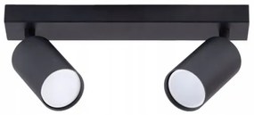 Spot 2xGU10/35W/230V negru