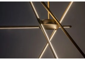 Lustră LED pe cablu Rabalux 72339 HENLI2 LED/40W/230V 3000K auriu