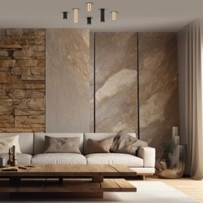 Spot GENESIS 1xGU10/8W/230V 10 cm auriu