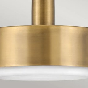 Lustră pe tijă Hinkley HK-CEDRIC-P-M-BR CEDRIC 2xE27/60W/230V d. 33 cm alamă