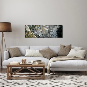 Tablou - Detaliu ramură (cu ceas) (90x30 cm)