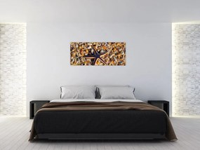 Tablou cu stea de mare (120x50 cm)