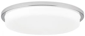 Plafoniera LED moderna LEROX 40cm crom