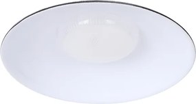 Aigostar - Lustră solară LED cu senzor, 2xLED/35W/12V, 6000mAh, 6500K, Ø15 cm + telecomandă