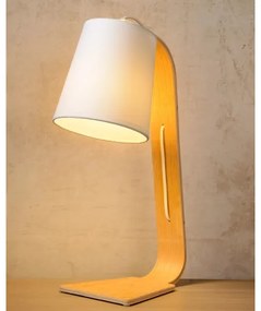 Lucide 06502/81/31 - Lampa de masa NORDIC 1xE14/40W/230V alb