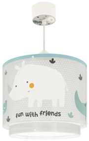 Lustră pentru copii Dalber 60622 RHICO AND CROCO 1xE27/15W/230V