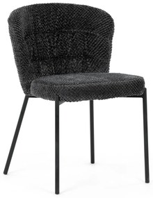 Set de scaune de sufragerie Bouclé CT-W1077 GREY2,4 buc